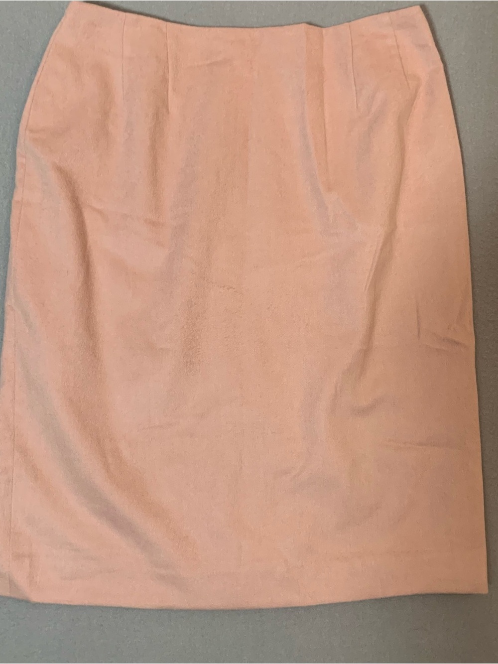 DD Collection Pale Pink/blush pencil skirt Rabbit Cashmere Wool Ladies size 10